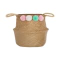 Miniatyrbilde 2 av 3: Multifunksjonell kurv Atmosphera Barne flettet Bamse med Lyd (34 x 28 x 34 cm)