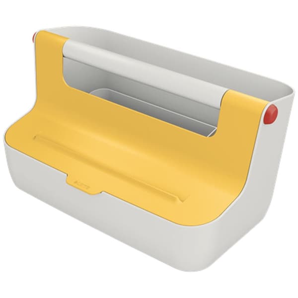 Batterier Leitz Cosy Gul ABS 21,4 x 19,6 x 36,7 cm Bærehåndtak