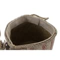 Miniatyrbilde 3 av 3: Multifunksjonell kurv DKD Home Decor Brun Svart Rød Jute Naturfiber Boho 30 x 30 x 36 cm (2 enheter)