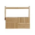 Miniatyrbilde 3 av 3: Bestikkurv DKD Home Decor Naturell Bambus 27 x 16,5 x 11,5 cm