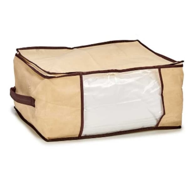 Oppbevaringsbag Kipit AR1903037 Krem Polyester polypropylen 27 L 45 x 30 x 20 cm (24 enheter)