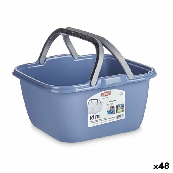 Skittentøyskurv Stefanplast PR129V Plast 13 L 36 x 18 x 34,5 cm Med håndtak (48 enheter)