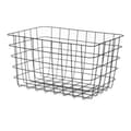 Miniatyrbilde 2 av 2: Multifunksjonell kurv Kinvara W5759K-L BLACK Svart Metall 38,5 x 20,5 x 28 cm Rektangulær (6 enheter)