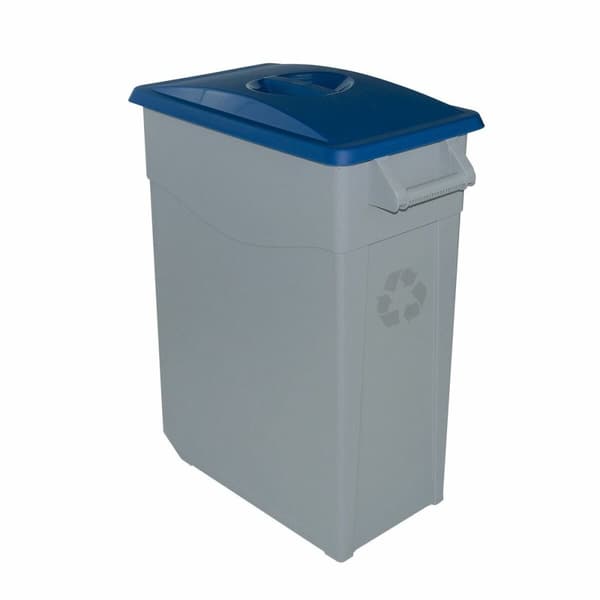 Søppelbøtte Denox Blå 65 L (2 enheter)