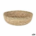 Miniatyrbilde 1 av 2: Multifunksjonell kurv Privilege Brun flettet 20 x 20 x 7 cm (24 enheter)