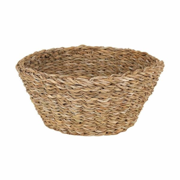 Multifunksjonell kurv Privilege Brun flettet 26 x 26 x 11 cm (12 enheter)