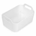 Miniatyrbilde 2 av 3: Multifunksjonell kurv Confortime Hvit 33 x 23,5 x 15,4 cm (12 enheter)