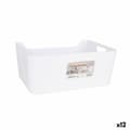 Miniatyrbilde 1 av 2: Multifunksjonell kurv Dem Hvit 33 x 24 x 14,5 cm (12 enheter)