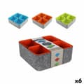 Miniatyrbilde 1 av 3: Flerbruksorganiserer Confortime Filt 25,2 x 25 x 10 cm (5 Deler) (6 enheter)