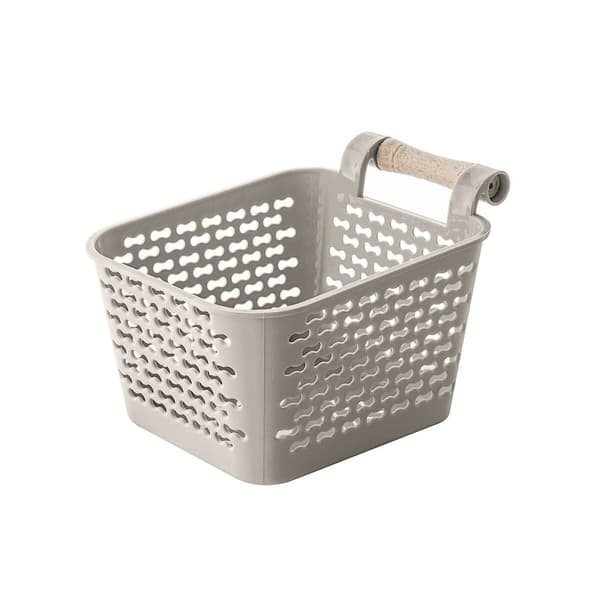Multifunksjonell kurv Confortime Tre Plast 13 x 11 x 8 cm Med håndtak (36 Enheter)