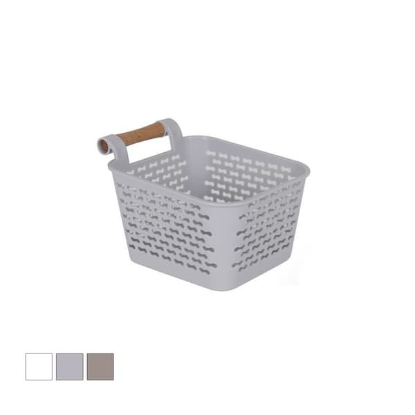 Multifunksjonell kurv Confortime Tre Plast 13 x 11 x 8 cm Med håndtak (36 Enheter)