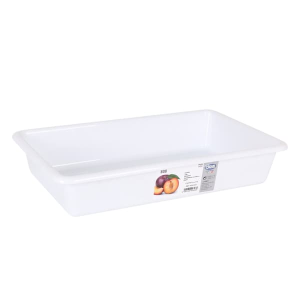 Sett med organiseringsbrett Dem Bob Hvit 37 x 23 x 7 cm (24 enheter)