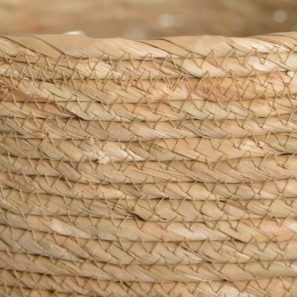 Kurvsett Naturell Siv 38 x 38 x 33 cm (3 Deler)