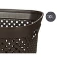 Pikkukuva 3 / 3: Kori Kipit 081057-4 Ruskea Muovinen 10 L 24 x 17 x 35 cm