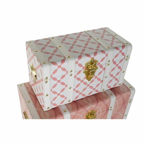 Arkkusetti DKD Home Decor Polyuretaani Puu MDF (60 x 35 x 41 cm)