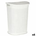 Pikkukuva 1 / 2: Pyykkikori Kipit 4790-3 Valkoinen Muovinen 60 L 43,5 x 57,5 x 34 cm (6 osaa)