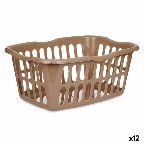 Kori Kipit 8067-T Ruskeanharmaa polypropeeni 50 L 58 x 24 x 42 cm (12 osaa)