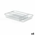 Pikkukuva 1 / 2: Ruokailuvälinejärjestelijä Kinvara CN-W7267-1 CHROME Hopeinen Hopea Metalli 26 x 4,5 x 35,5 cm (6 osaa)