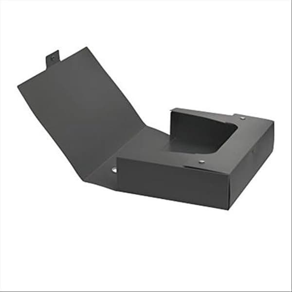 Förvaringslåda i polypropen - FELLOWES - Scatola progetto Plus VIP Leonardi - 8 cm - antracitgrå