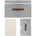 Miniatyrbild 3 av 4: Förvaringslåda - Ej specificerad - Set med 3 - Grå - Vikbar - Polyester-bomullstyg