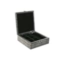 Miniatyrbild 4 av 4: Smyckeskrin Home ESPRIT Grön Silvrig Trä Aluminium 18 x 18 x 6 cm