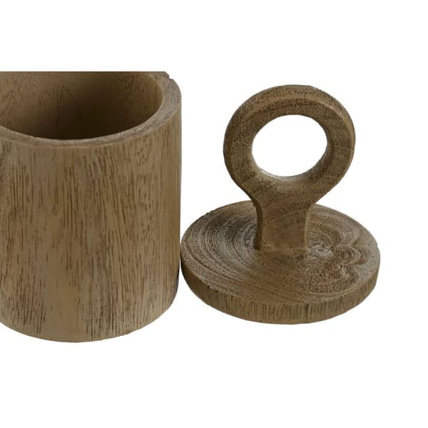 Smyckeskrin Home ESPRIT Brun Harts 9 x 9 x 19 cm