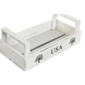 Miniatyrbilde 2 av 4: Oppbevaringsbokser Home ESPRIT Hvit Grantre 39 x 19 x 12 cm 3 Deler