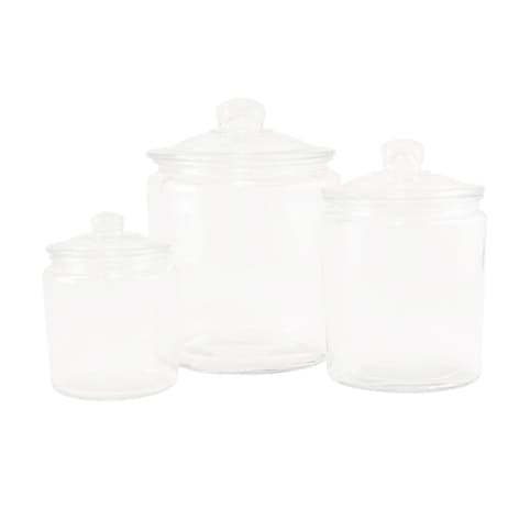 Glass Jar Arne w. Lid Medium