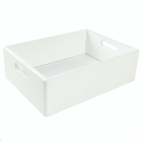 Förvaringslåda i trä - Creative Deco - 40 x 30 x 13 cm