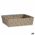 Miniatyrbillede 1 af 4: Multibrug kurv Kipit A3-6885 Beige Klæde 3,8 L 34 x 8,5 x 21 cm (18 enheder)
