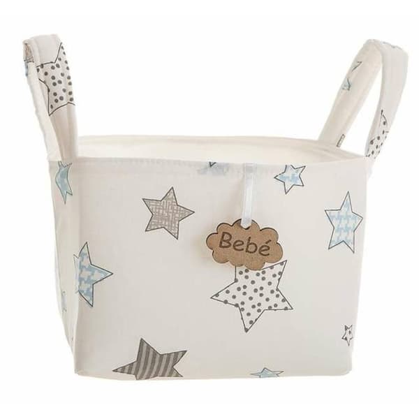 Korg Tryck Stjärnor Med handtag 17 x 13,5 x 20 cm