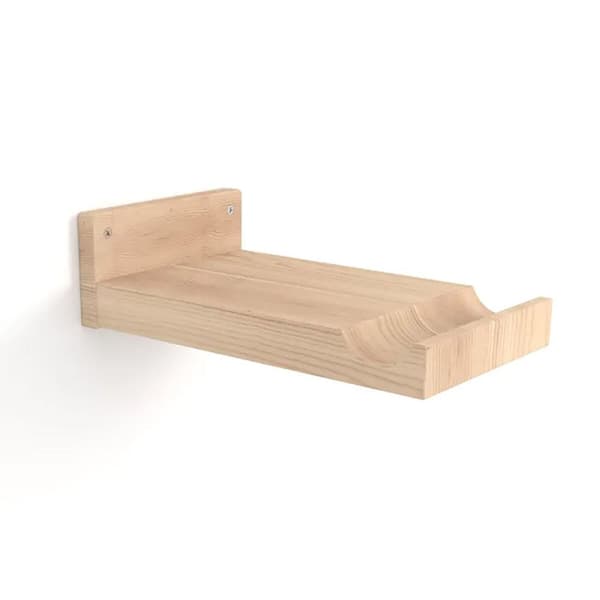 Seinäteline Rei pyökki 10 x 20 x 36 cm Polkupyörä