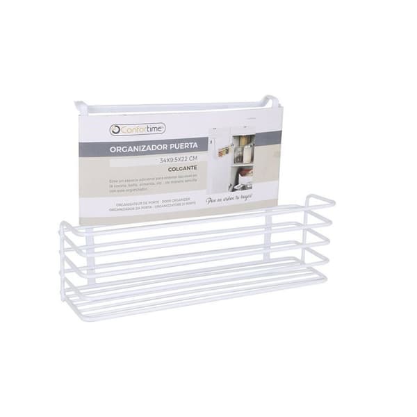 Køkkenstativ Confortime Hvid 34 x 12 x 22 cm (12 enheder)