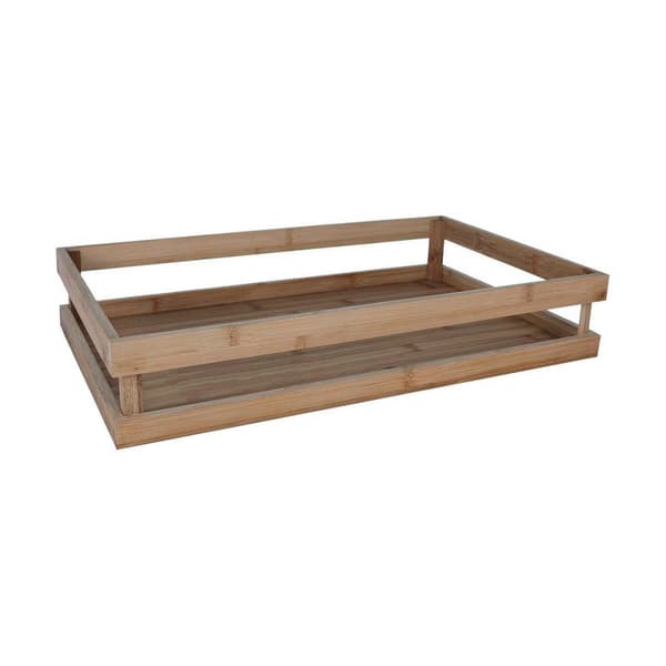 Opbevaringsboks Inde Bambus 53 x 32,5 x 10 cm (3 enheder)