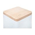 Miniatyrbilde 2 av 4: Flerbruksboks Nature Scandi Metall Hvit 500 gr