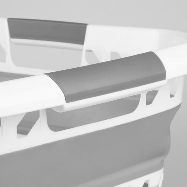Sammenfoldelig tøjkurv Aktive polypropylen TPR 61 x 7,5 x 43 cm 61 x 28 x 43 cm (4 enheder)