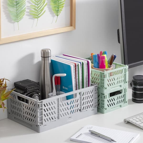 Sæt med 3 fleksible bokse til organisering Boxtor InnovaGoods
