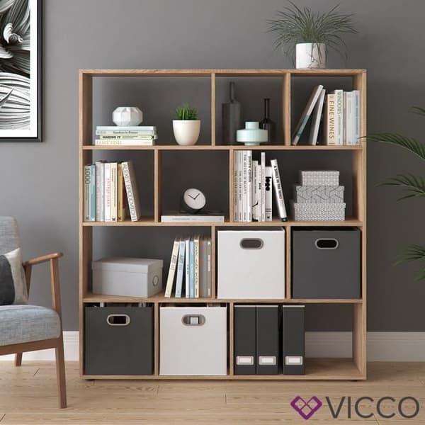 Vicco Folding Box, Antracit, 30 x 30 cm Set med 8 delar
