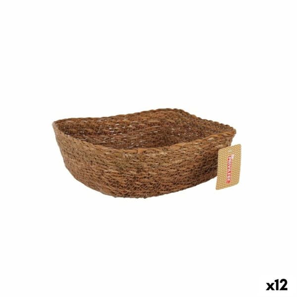 Multibrug kurv Privilege   flet Firkantet 22 x 22 x 8 cm (12 enheder)