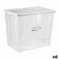 Miniatyrbillede 1 af 2: Opbevaringsboks med låg Tontarelli Linea box 80 L 59 x 39 x 48 cm (6 enheder)