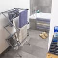 Pikkukuva 7 / 11: Taitettava ja jatkettava metallinen vaatekuivain 3 tasolla Cloxy InnovaGoods 11 Tankoa
