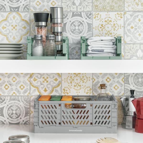 3 taitettavan ja pinottavan laatikon setti Boxtor InnovaGoods
