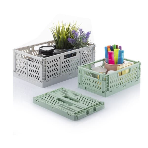 3 taitettavan ja pinottavan laatikon setti Boxtor InnovaGoods