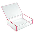 Miniatyrbillede 7 af 7: Æske med låg polypropylen 13 x 4,8 x 17,1 cm - Pink