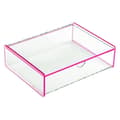 Miniatyrbillede 1 af 7: Æske med låg polypropylen 13 x 4,8 x 17,1 cm - Pink
