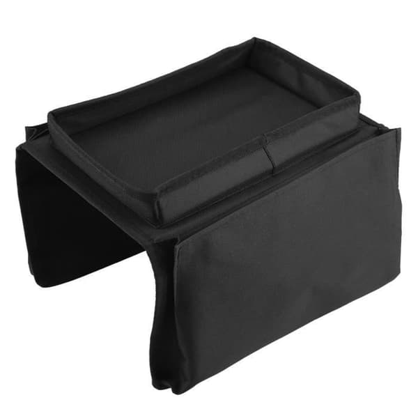 Förvaringsväska - YOSOO - Armstödsorganisatör - Polyestertyg - Svart - 19x31 cm