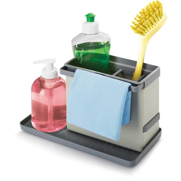 Diskbänksarrangör - METALTEX - Tidy-Tex - Modulbricka - Grå - Plast