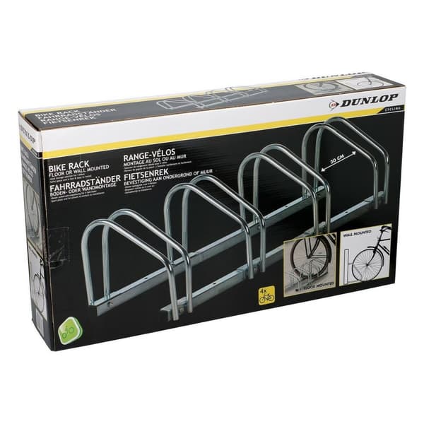 Cykelställ Dunlop Golv 4 platser 27 x 100 x 32,5 cm Stål