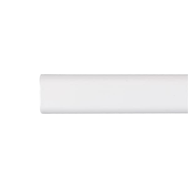 Stång för garderob Stor Planet Cintacor Vit Oval 150 cm 15 x 25 mm