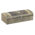 Miniatyrbilde 3 av 4: Smykkeskrin Home ESPRIT Hvit Champagne Tre Aluminium 22,5 x 10 x 6,5 cm